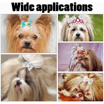 Pet's Hair Accessories Kits AJEW-CA0003-26-1