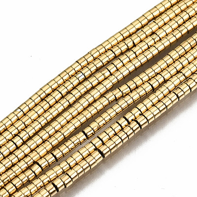 Electroplate Non-magnetic Synthetic Hematite Beads Strands G-T114-47G-1