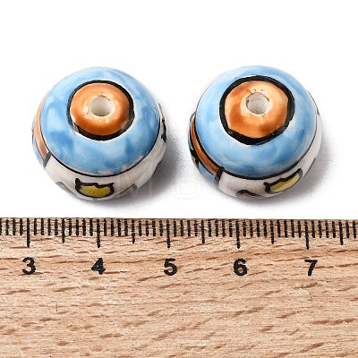 Handmade Porcelain Beads PORC-A034-05B-1