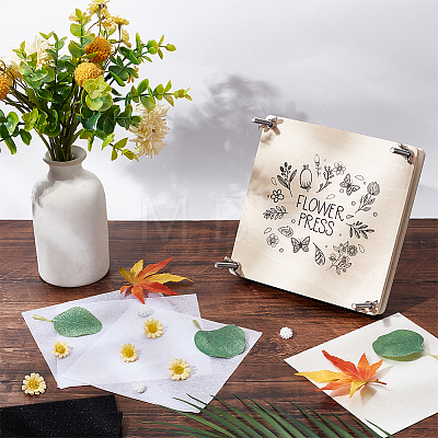Square Flower Press Kits DIY-WH0453-31-1