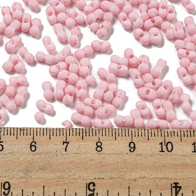 Macaron Color Opaque Frosted Glass Seed Beads SEED-K009-12B-08-1