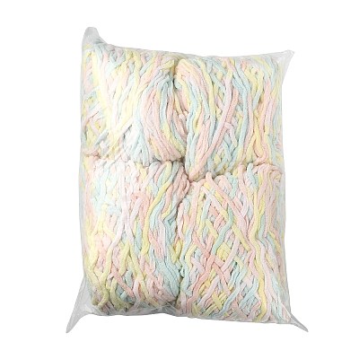 4 Bundles Polyester Yarn FB-FSB9EF-01B-1