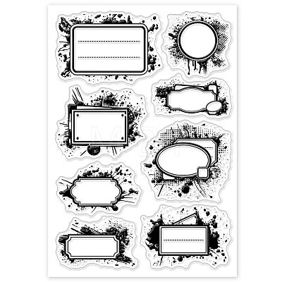 Custom Summer Theme PVC Plastic Clear Stamps DIY-WH0631-0060-1