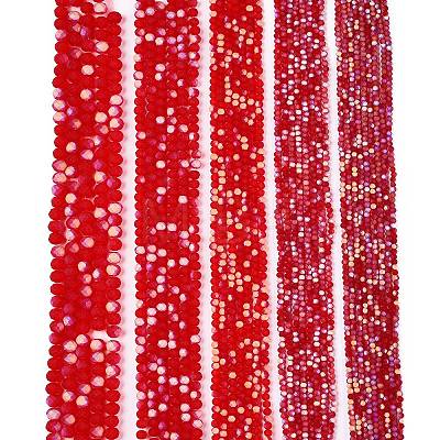 Transparent Glass Beads Strands LS-EGLA-A044-T8mm-MB01-1