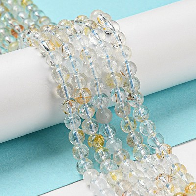 Natural Topaz Beads Strands G-H299-A01-01-1