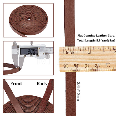 Gorgecraft Cowhide Leather Cords SRIB-GF0001-25B-1