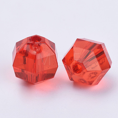 Transparent Acrylic Beads TACR-Q256-6mm-V12-1