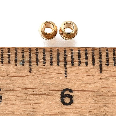 Brass Beads KK-M318-42G-1