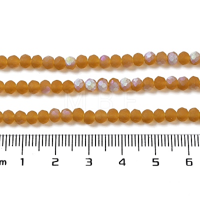 Transparent Glass Beads Strands EGLA-A034-T4mm-MB02-1