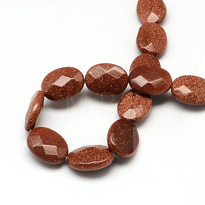 Synthetic Goldstone Beads Strands G-R303-13-1