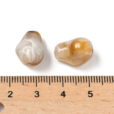 Acrylic Imitation Gemstone Beads MACR-K359-69-1
