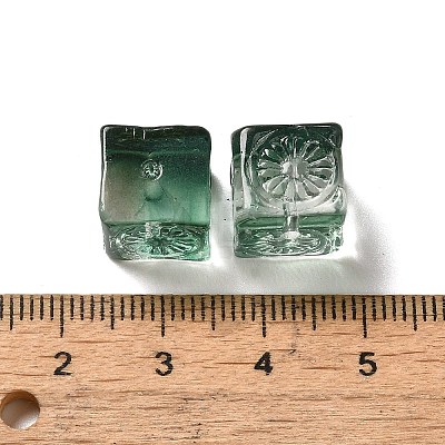 Transparent Glass Beads GLAA-D025-02C-1