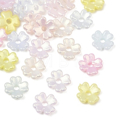 Opaque Acrylic Beads AC-CBAE09B-11-1