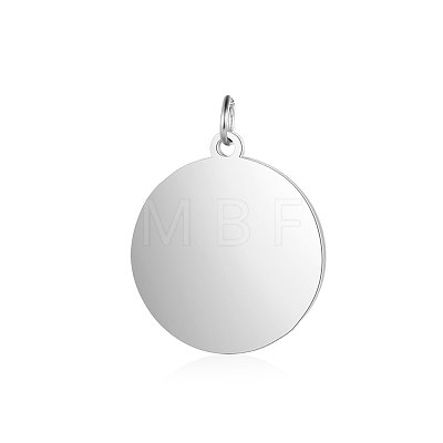 Anti-Tarnish 304 Stainless Steel Pendants STAS-I311-33F-P-1
