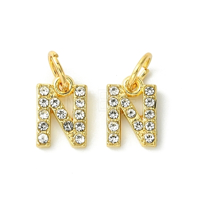 Rack Plating Alloy Rhinestone Pendants PALLOY-S187-01N-1