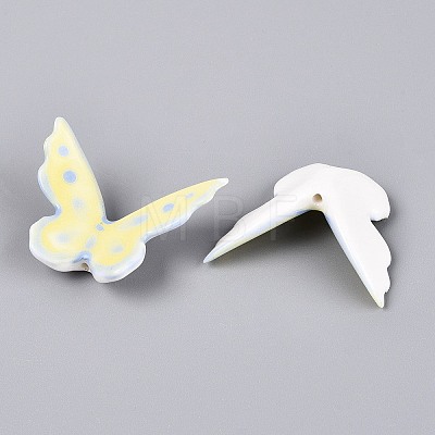 Handmade Porcelain Beads PORC-Q008-01B-1