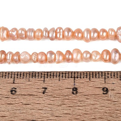 Natural Cultured Freshwater Pearl Beads Strand PEAR-N015-04C-01B-1