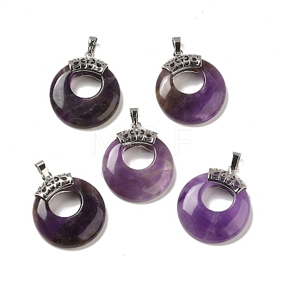 Amethyst Pendants G-C071-3-1