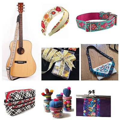 Embroidery Polyester Ribbons OCOR-GF0001-30-1