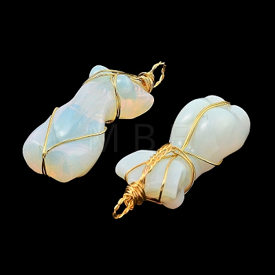 Opalite Pendants G-K338-30G-09-1