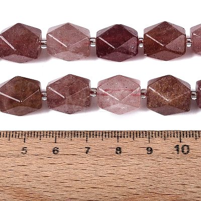 Natural Strawberry Quartz Beads Strands G-Q608-11H-1