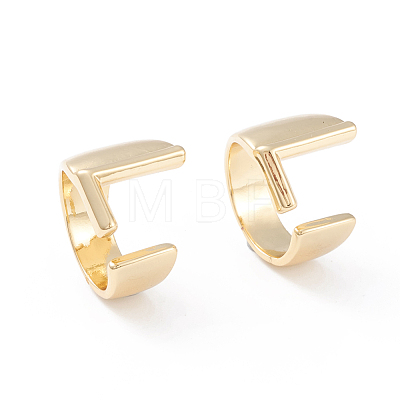 Brass Cuff Rings RJEW-L097-06L-1