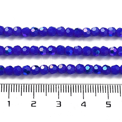 Opaque Glass Beads Strands EGLA-A035-P4mm-L07-1