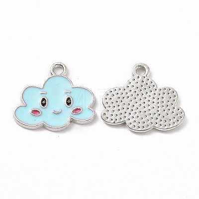 Alloy Enamel Pendants ENAM-B054-12P-1