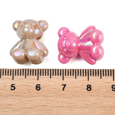 Opaque Acrylic Beads OACR-D042-05-1