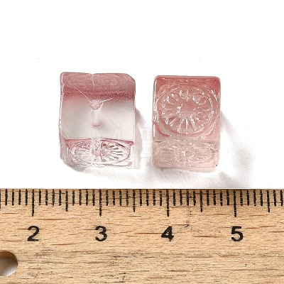 Transparent Glass Beads GLAA-D025-02H-1