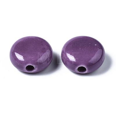 Handmade Porcelain Beads X-PORC-Q215-15x14mm-01-1