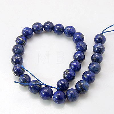 Natural Lapis Lazuli Beads Strands G-G087-16mm-1