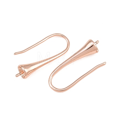 Rack Plating Brass Earring Hooks KK-CBAA482-01RG-1