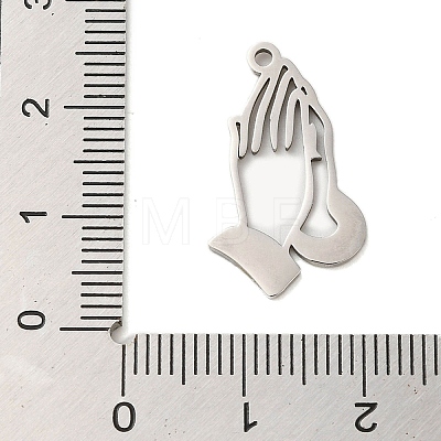 Non-Tarnish 304 Stainless Steel Pendants STAS-S123-03P-01-1