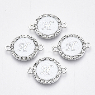 Alloy Enamel Links Connectors ENAM-TAC0003-01S-04H-1