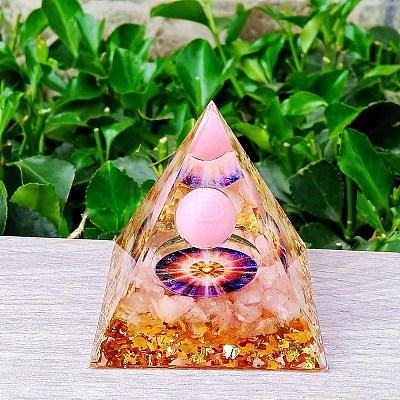 Orgonite Pyramid Resin Energy Generators PW-WG83890-01-1