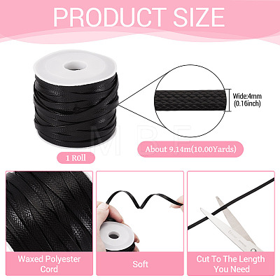10 Yards Korean Waxed Polyester Cord YC-TA0001-22A-1