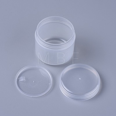 30g PP Plastic Refillable Cream Jar MRMJ-WH0040-03-A-1