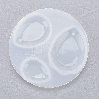 Teardrop Silicone Pendant Mold DIY-F060-02-1