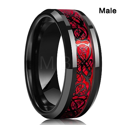 Dragon Alloy Finger Rings for Men FS-WGF8AF7-03-1