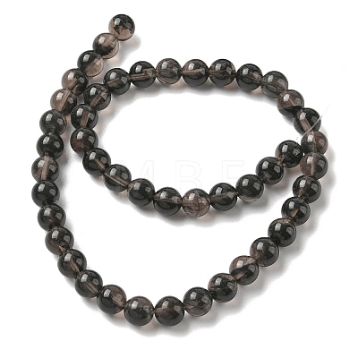 Natural Ice Obsidian Beads Strands X-G-P590-A03-8mm-02-1