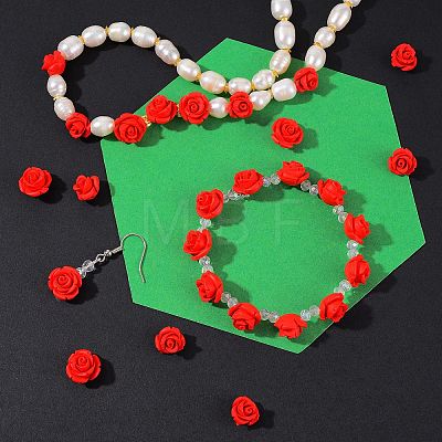 80Pcs 2 Style Cinnabar Beads CARL-SZ0001-01-1