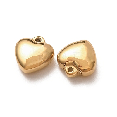 Valentine's Day 304 Stainless Steel Charms SA-G606-01G-1