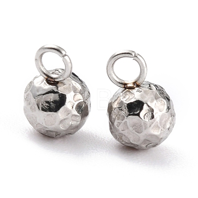 Tarnish Resistant 304 Stainless Steel Charms X-STAS-O147-03A-P-1