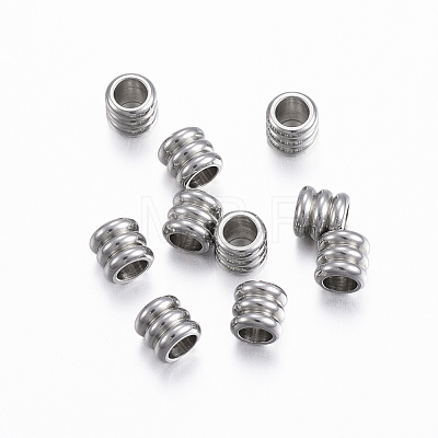 304 Stainless Steel Spacer Beads X-STAS-H376-58-1