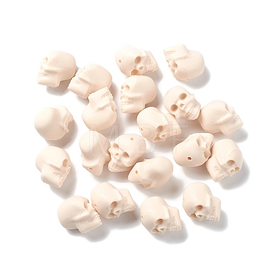 Halloween Silicone Focal Beads X-FIND-PW0005-01B-1