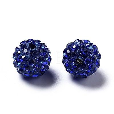 Pave Disco Ball Beads RB-H258-10MM-M-1