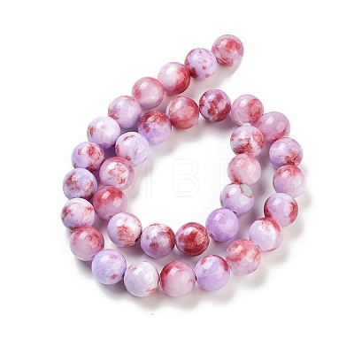 Natural Persian Jade Beads Strands G-D434-12mm-M-1