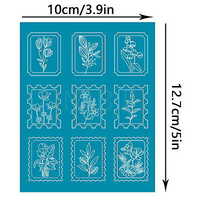 Silk Screen Printing Stencil DIY-WH0341-238-1
