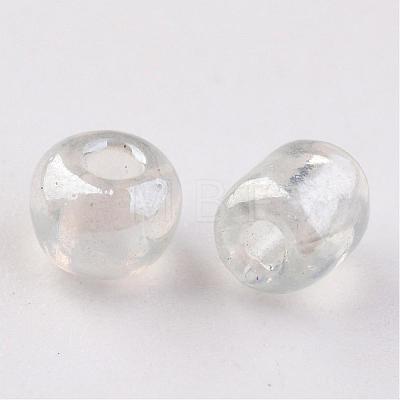 Round Glass Seed Beads X-SEED-A006-4mm-101-1